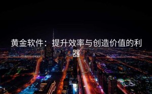 黄金软件：提升效率与创造价值的利器