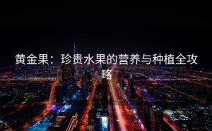 黄金果：珍贵水果的营养与种植全攻略