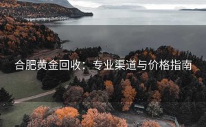 合肥黄金回收：专业渠道与价格指南