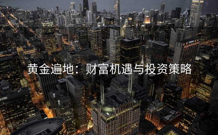 黄金遍地：财富机遇与投资策略