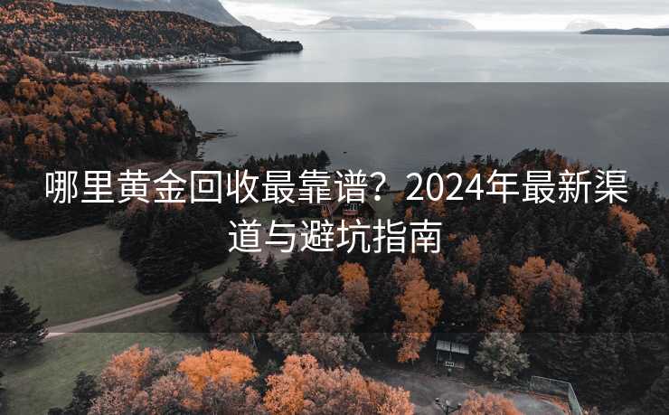 哪里黄金回收最靠谱？2024年最新渠道与避坑指南