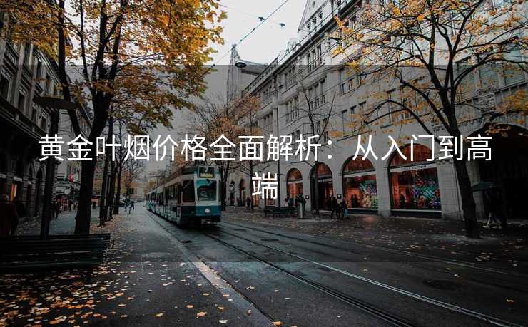 黄金叶烟价格全面解析：从入门到高端