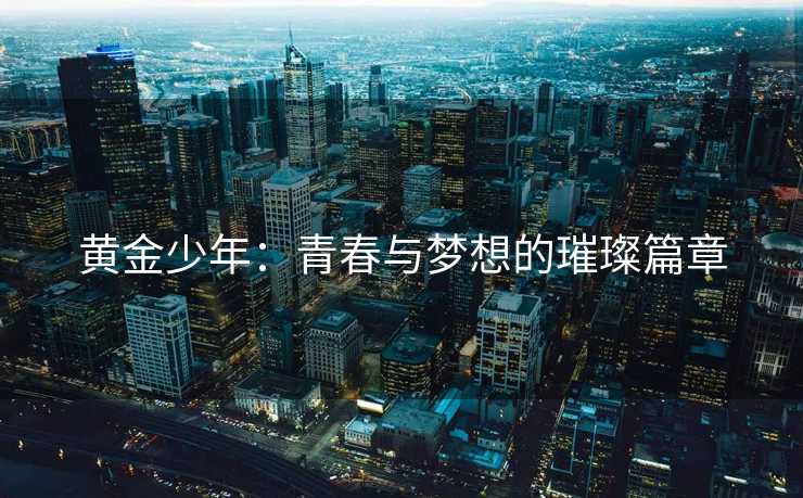 黄金少年：青春与梦想的璀璨篇章