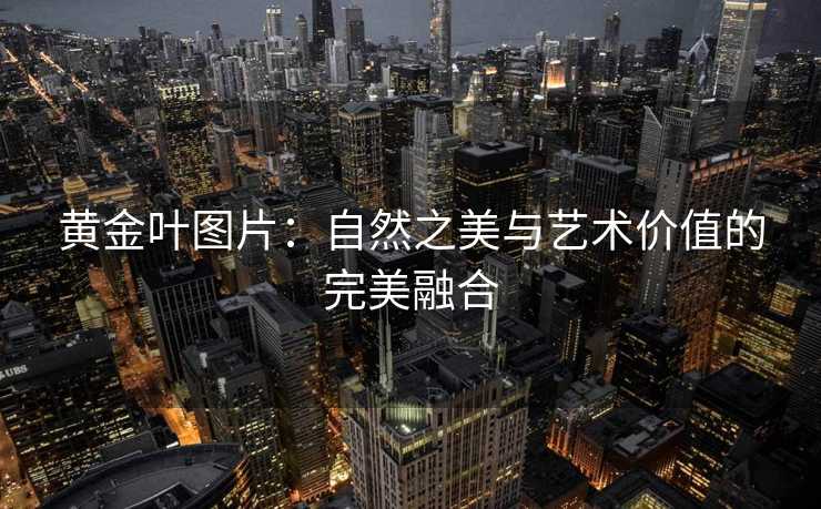 黄金叶图片：自然之美与艺术价值的完美融合