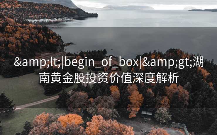 &lt;|begin_of_box|&gt;湖南黄金股投资价值深度解析