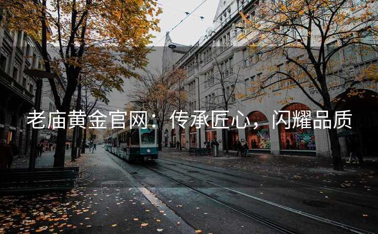 老庙黄金官网：传承匠心，闪耀品质