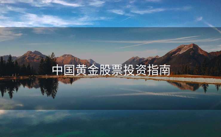 中国黄金股票投资指南