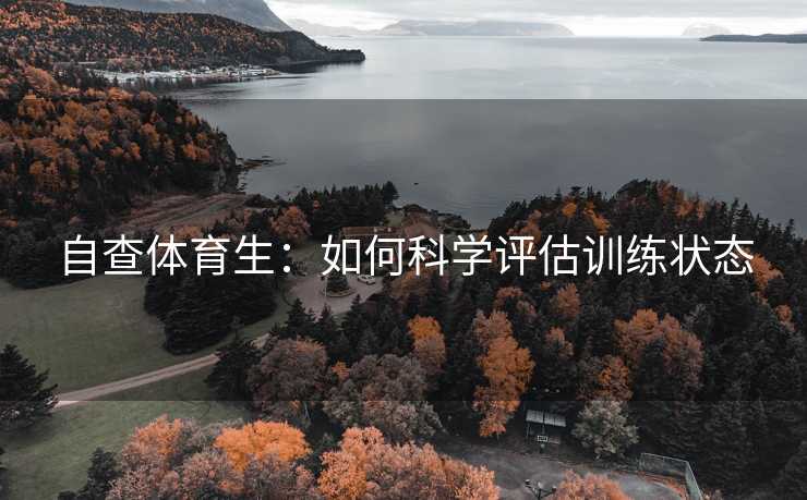 自查体育生：如何科学评估训练状态