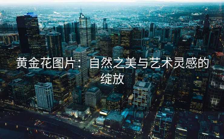 黄金花图片：自然之美与艺术灵感的绽放