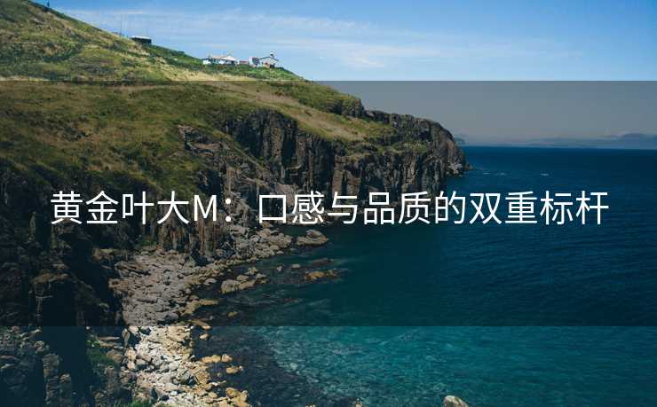 黄金叶大M：口感与品质的双重标杆