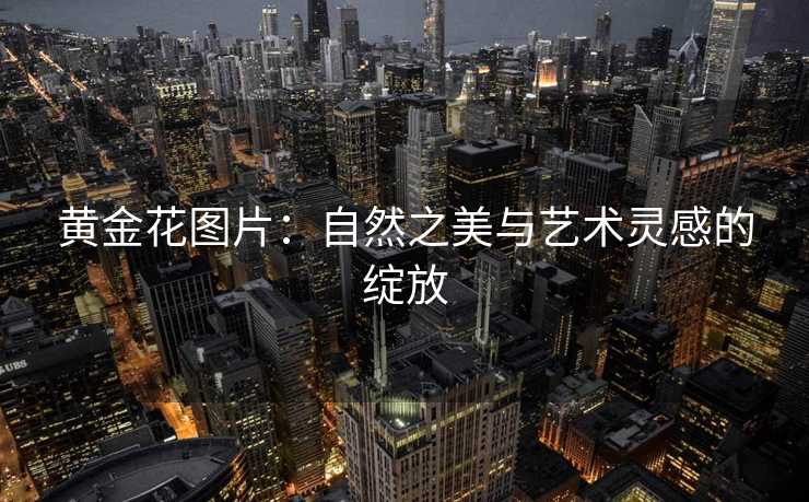 黄金花图片：自然之美与艺术灵感的绽放