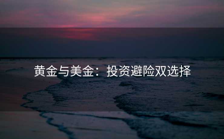 黄金与美金：投资避险双选择
