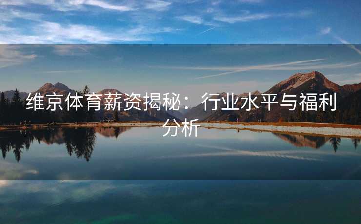 维京体育薪资揭秘：行业水平与福利分析