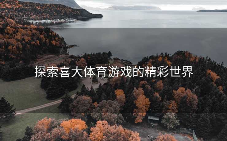 探索喜大体育游戏的精彩世界