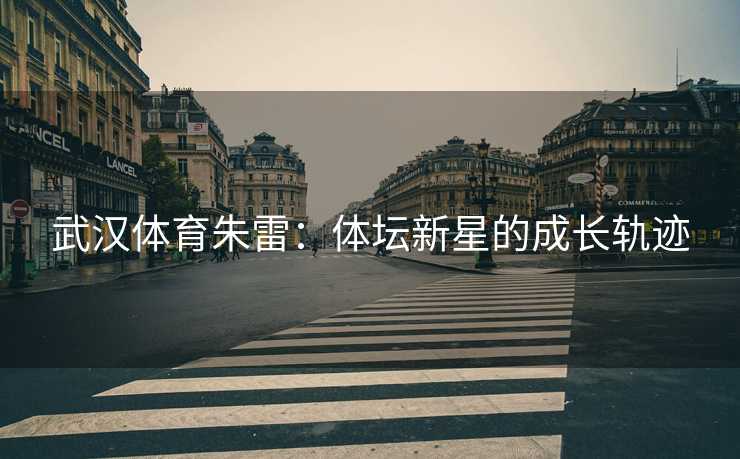 武汉体育朱雷：体坛新星的成长轨迹