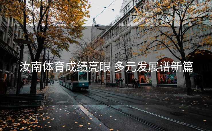 汝南体育成绩亮眼 多元发展谱新篇