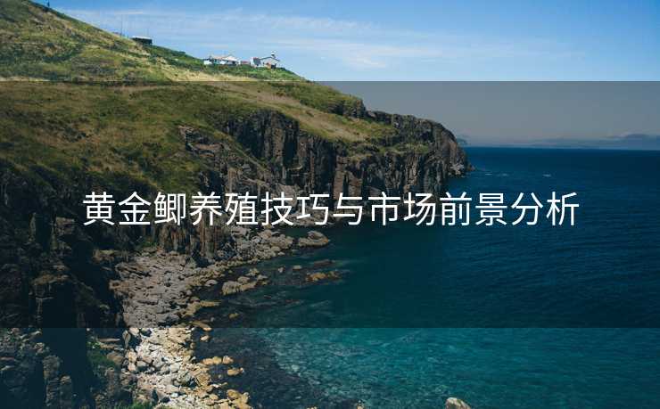 黄金鲫养殖技巧与市场前景分析