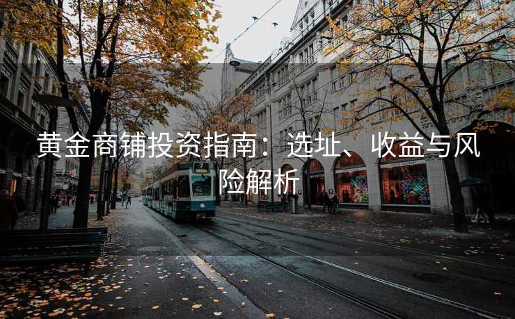黄金商铺投资指南：选址、收益与风险解析
