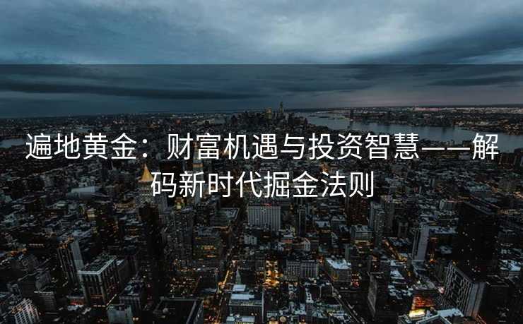 遍地黄金:财富机遇与投资智慧——解码新时代掘金法则 遍地黄金:财富机遇与投资智慧——解码新时代掘金法则