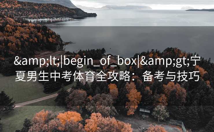 &lt;|begin_of_box|&gt;宁夏男生中考体育全攻略：备考与技巧