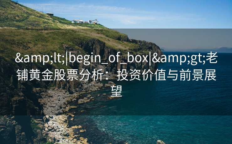 &lt;|begin_of_box|&gt;老铺黄金股票分析：投资价值与前景展望