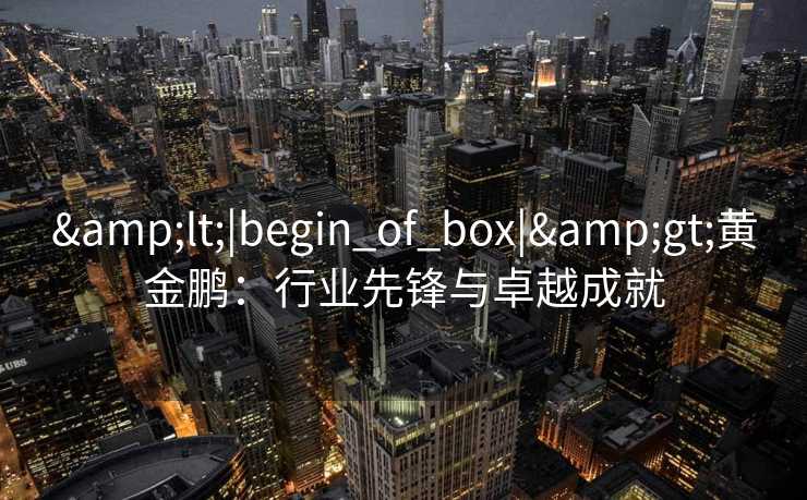 <|begin_of_box|>黄金鹏：行业先锋与卓越成就