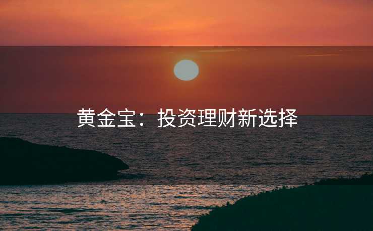黄金宝：投资理财新选择