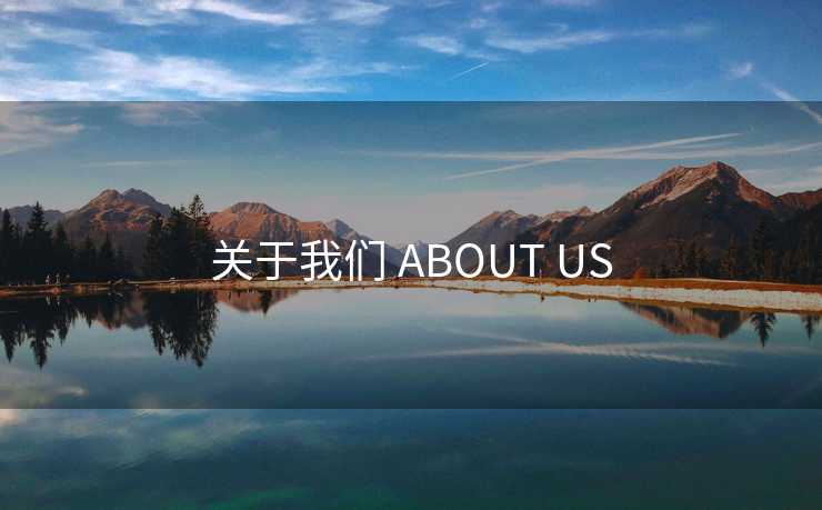 关于我们 ABOUT US
